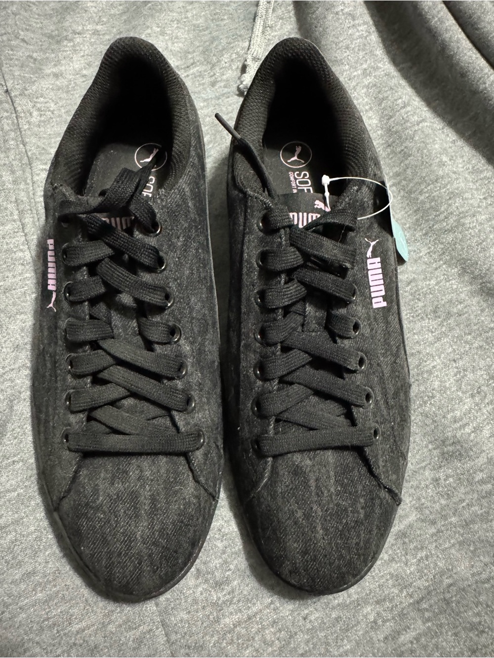 Puma Vikky Softfoam Sneakers – Women’s 8.5 – Black – NWT